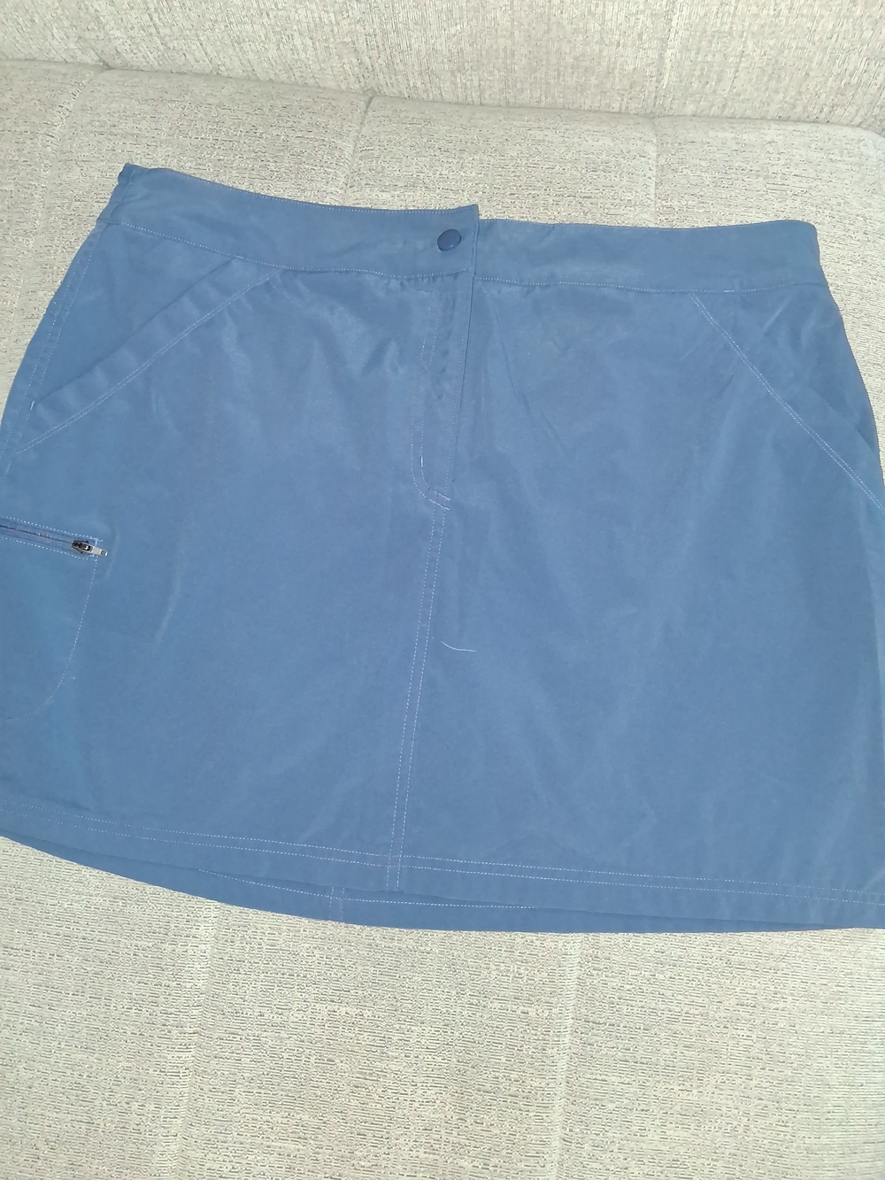 32 Degrees Blue Women's Active Skort with Front Pockets Sz XL B11